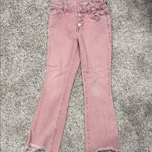 Cat and Jack pink flare jeans